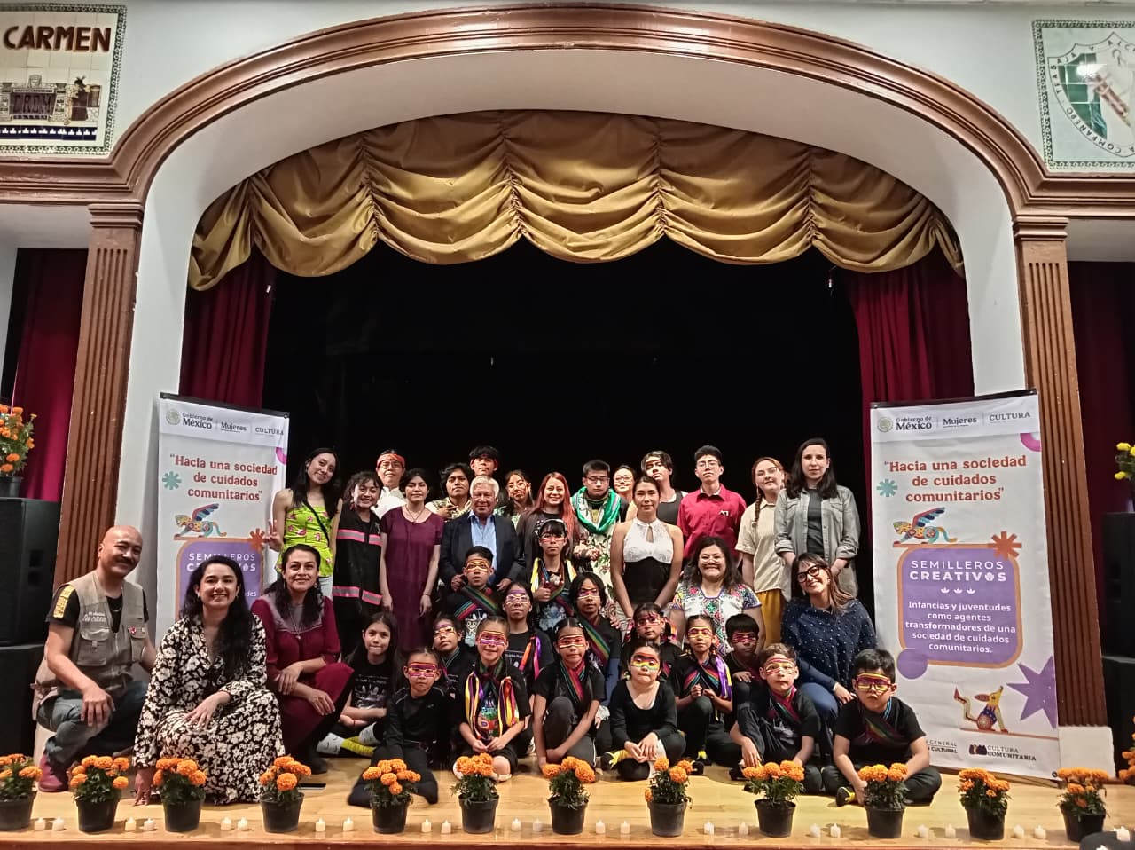 Entrada: SEMILLEROS CREATIVOS DE LA SECRETARÍA DE CULTURA DEL GOBIERNO DE MÉXICO Y LA SECRETARÍA DE LAS MUJERES SE UNEN EN ARTE Y COMUNIDAD PARA CONSTRUIR UNA CULTURA DEL CUIDADO